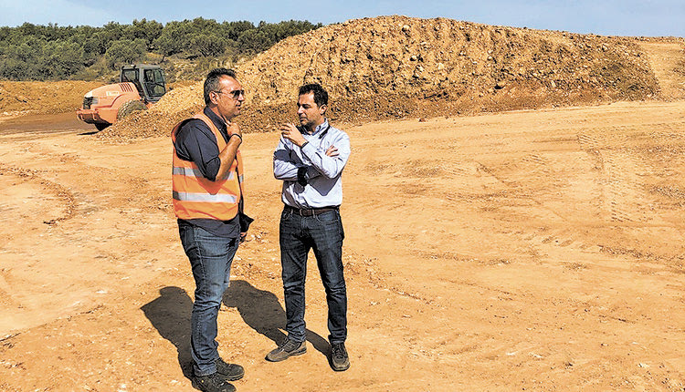 ΑΕΡΟΔΡΟΜΙΟ ΚΑΣΤΕΛΛΙΟΥ: Ο Μάξιμος Σενετάκης ενημερώθηκε για την πορεία του έργου