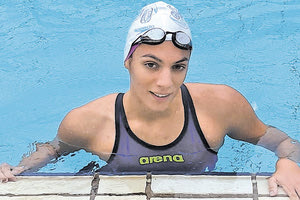 Η αθλήτρια κολύμβησης ΑμΕΑ της Ζωοδόχου Πηγής Σύλια Χιώτη