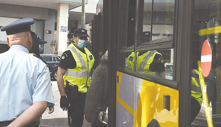 έλεγχοι από τις αστυνομικές Αρχές για συμμόρφωση με τα μέτρα