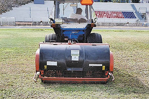 το στάδιο Ελευθερίας Ηρακλείου και ο χλοοτάπητας