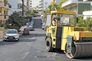 Ο Δήμος Ηρακλείου δίνει την καθημερινή “μάχη της λακκούβας”