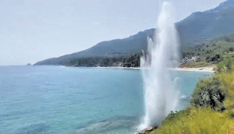 Ελεγχόμενη έκρηξη για το βλήμα της Αμμουδάρας