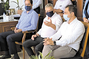 Κεφαλογιάννης και Σενετάκης στο γραφείο του κ. Νικολιδάκη