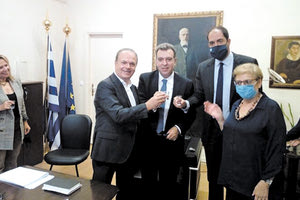 Τη σχολή Ξεναγών στο Ρέθυμνο εγκαινίασε χθες ο υφυπουργός Τουρισμού Μάνος Κόνσολας