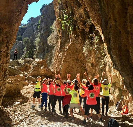 Συνολικά 75 πεζοπόροι έζησαν μοναδικές στιγμές εκεί στο Νότο 