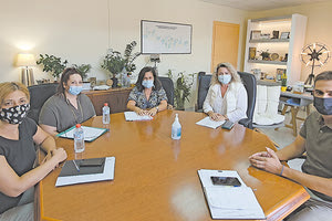 Η χθεσινή συνάντηση των συντονιστριών στη ΔΥΠΕ