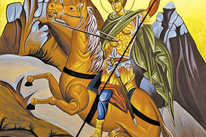 Εικόνα αγίου Δημητρίου