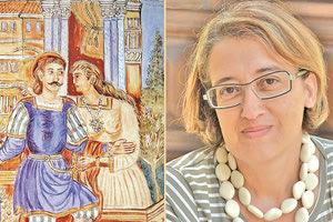 «Μάτια και καρδιά στον Ερωτόκριτο: αντίθεση και συμπόρευση» είναι ο τίτλος της  αφήγησης της Τασούλας Μαρκομιχελάκη