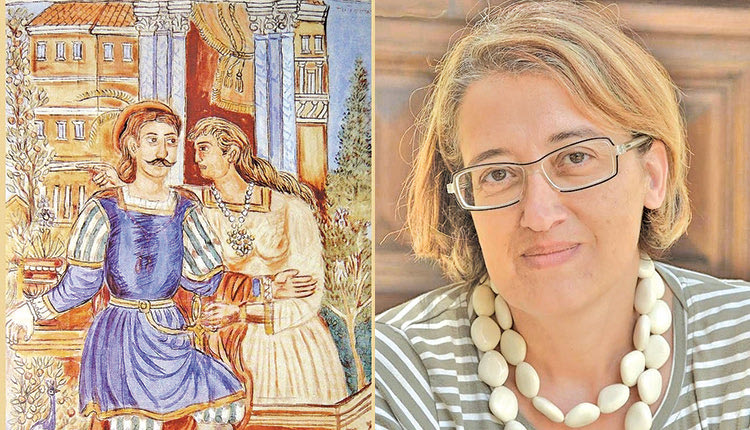 «Μάτια και καρδιά στον Ερωτόκριτο: αντίθεση και συμπόρευση» είναι ο τίτλος της  αφήγησης της Τασούλας Μαρκομιχελάκη