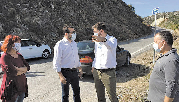 Σε κόμβους Αγίας Πελαγίας και Ρέθυμνο βρέθηκε ο Νίκος Παππάς