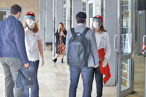 δικαστήρια θερμομέτρηση