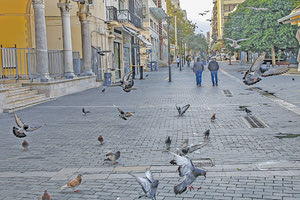 Άδεια η πόλη, εικόνες από το έρημο Ηράκλειο με την καραντίνα
