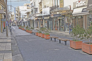 Άδεια η πόλη, εικόνες από το έρημο Ηράκλειο με την καραντίνα