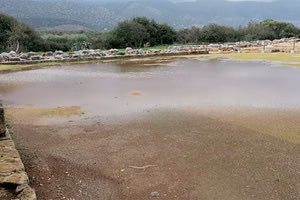 ΜΑΛΙΑ: Πλημμύρισε και ο αρχαιολογικός χώρος