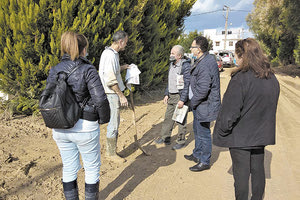Με επικεφαλής τον Μ. Συντυχάκη το κλιμάκιο του ΚΚΕ κοντά στους πληγέντες