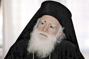 Ο  Αρχιεπίσκοπος Κρήτης κ.κ. Ειρηναίος