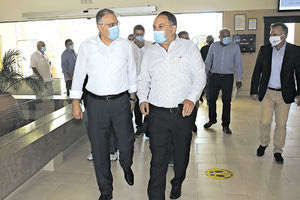 Για τις ζημιές των Δήμων της Κρήτης που επλήγησαν από την πρόσφατη κακοκαιρία συνομίλησαν Κουράκης-Θεοδωρικάκος