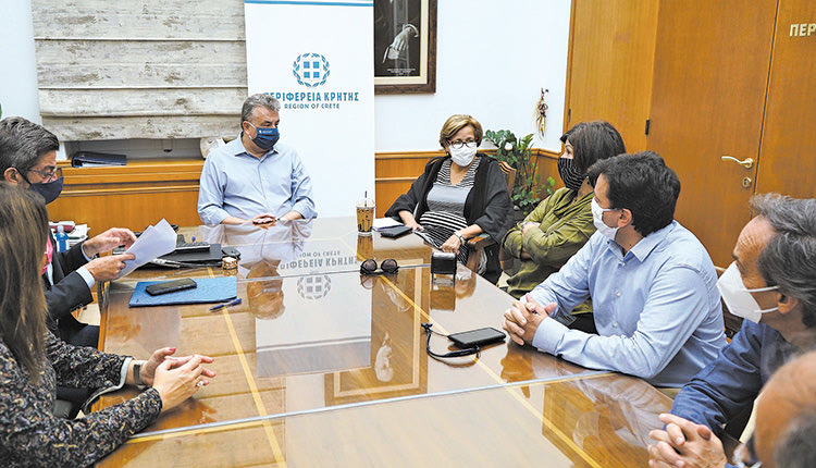 Τη σύμβαση για την εκπόνηση μελέτης για την «Οριοθέτηση-διευθέτηση και εξυγίανση του ποταμού Γιόφυρου» υπέγραψε ο περιφερειάρχης Κρήτης Σταύρος Αρναουτάκης