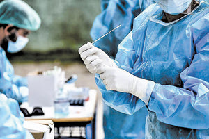 τεστ για κρούσματα της Covid-19