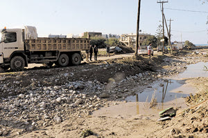 Ανησυχία από χθες το βράδυ για την εξέλιξη της κακοκαιρίας ειδικότερα στο Δήμο Μαλεβιζίου (φωτό αρχείου)