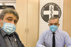 Χάρης Βαβουρανάκης και Νίκος Ηγουμενίδης