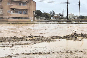 Λίγο πριν την υπερχείλιση έφθασε ο Γουρνιανός ποταμός