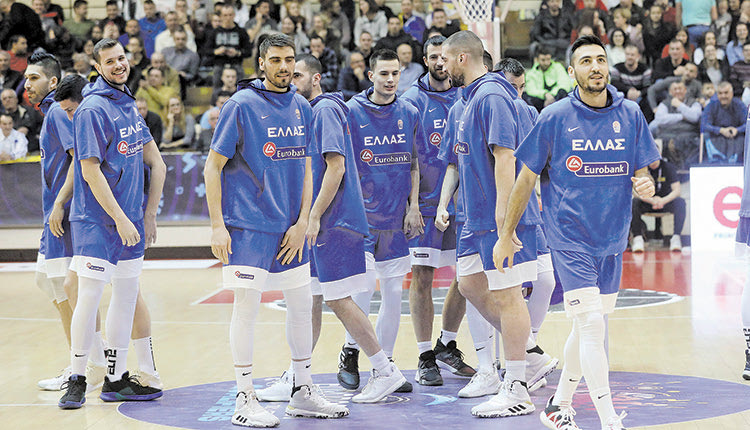 Εθνική στους προκριματικούς αγώνες για το Ευρωμπάσκετ 2022
