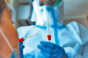 τεστ κρουσμάτων κοροναϊού