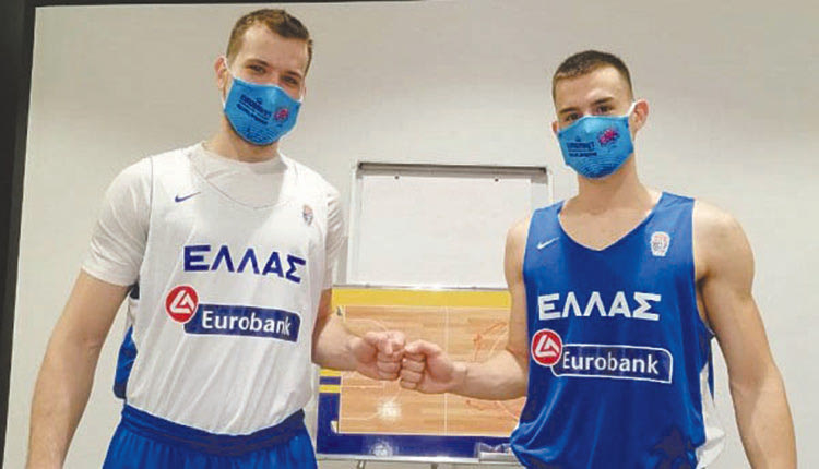 τ’ αδέλφια Αγραβάνη στην Εθνική μπάσκετ