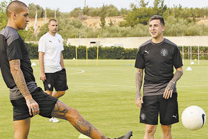 ΟΦΗ, Ναζαρένο Σολίς και Μιγκέλ Μεγιάδο