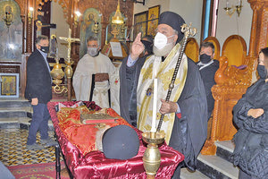 Η Εκκλησία κήδεψε πρωτοπρεσβύτερο του οικουμενικού θρόνου, ιδρυτή και επίτιμο πρόεδρο της ένωσης κληρικών Κρήτης π. Νικόλαο Κοκολάκη