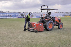 Ολοκληρώθηκαν οι εργασίες επισποράς στο γήπεδο Ηροδότου