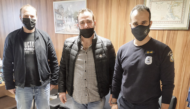 Οι συνδικαλιστές της τοπικής ΕΛ.ΑΣ.