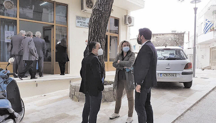 Καθησυχαστικά ήταν τα αποτελέσματα των στοχευμένων γρήγορων τεστ κοροναϊού που έγιναν χθες στον Κρουσώνα
