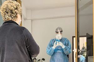 Οι κάτοικοι του Κρουσώνα ανταποκρίθηκαν με υπευθυνότητα στην πρόσκληση για έλεγχο Covid-19