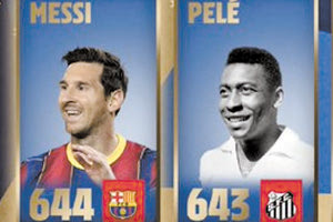 ΞΕΠΕΡΑΣΕ ΤΟΝ ΠΕΛΕ ΣΤΑ ΓΚΟΛ: Έγραψε ιστορία ο Μέσι