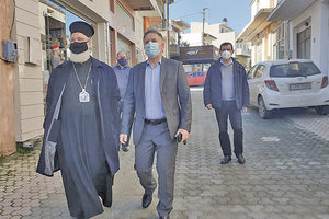 Αντάλλαξαν ευχές