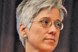 Η κοσμήτορας της Φιλοσοφικής Σχολής του Πανεπιστημίου Κρήτης, καθηγήτρια Αγγέλα Καστρινάκη