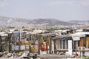 Ο καταυλισμός στα Δύο Αοράκια