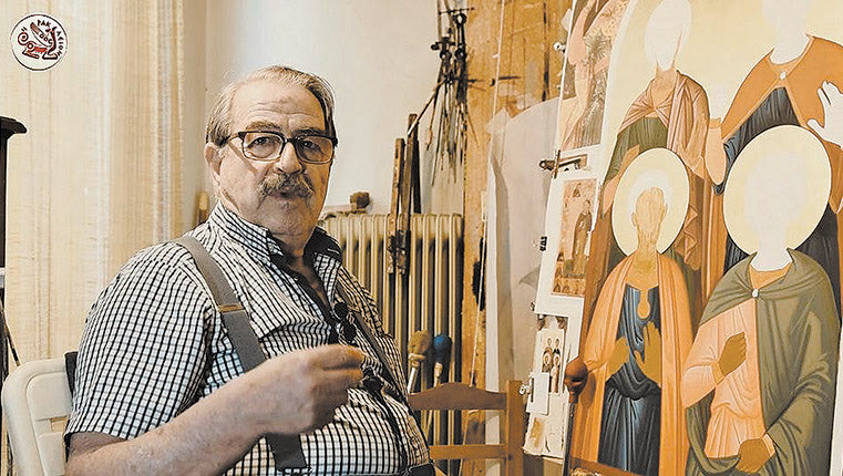 Ψηφιακή ξενάγηση «Στο Κελί» του αγιογράφου Γιώργου Χειρακάκη