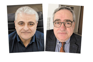 Ο σημερινός πρόεδρος, κ. Νεκτάριος Ταβερναράκης, καθώς και ο διευθυντής του Ινστιτούτου Ηλεκτρονικής Δομής και Λέιζερ, κ. Σπύρος Αναστασιάδης συμμετέχουν στη διαδικασία της εκλογής νέου προέδρου του Ιδρύματος Τεχνολογίας και Έρευνας