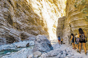 το φαράγγι της Σαμαριάς