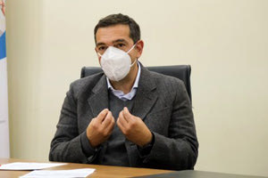 ο πρόεδρος του ΣΥΡΙΖΑ – Προοδευτική Συμμαχία, Αλέξης Τσίπρας