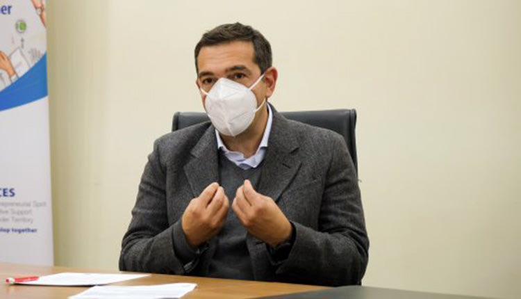 ο πρόεδρος του ΣΥΡΙΖΑ – Προοδευτική Συμμαχία, Αλέξης Τσίπρας