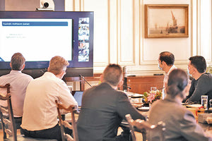 Τηλεδιάσκεψη με αντικείμενο την υλοποίηση του σχεδίου για την εμβολιαστική κάλυψη των πολιτών κατά του κοροναϊού