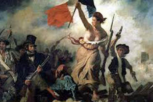 ο Ντελακρουά ζωγραφίζει την ελευθερία να βγαίνει από τα ιερά κόκαλα των Ελλήνων