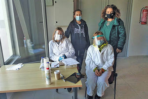   διανομή τροφίμων και ειδών πρώτης ανάγκης σε ευάλωτες οικογένειες του δήμου Μινώα Πεδιάδας