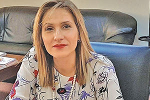 η συντονίστρια της Αποκεντρωμένης Διοίκησης Κρήτης, Μαρία Κοζυράκη