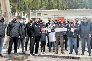 η εθελοντική αιμοδοσία που διοργάνωσε η ομάδα μπάσκετ του ΟΦΗ σε συνεργασία με το τμήμα αιμοδοσίας του ΠΑΓΝΗ, στην Πλατεία Ελευθερίας