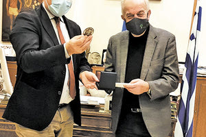 μνημόνιο συνεργασίας Δήμο Ηρακλείου, την Αναπτυξιακή Ηρακλείου και την Ύπατη Αρμοστεία του ΟΗΕ